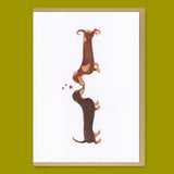 ALL THE WAYS TO SAY Grußkarte “Dachshund Lovers” | Für echte Dackel-Fans | ALL THE WAYS TO SAY