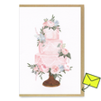 ALL THE WAYS TO SAY Grußkarte “Congrats Wedding Cake” | Stilvolle Glückwünsche zur Hochzeit | ALL THE WAYS TO SAY