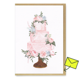 ALL THE WAYS TO SAY Grußkarte “Congrats Wedding Cake” | Stilvolle Glückwünsche zur Hochzeit | ALL THE WAYS TO SAY