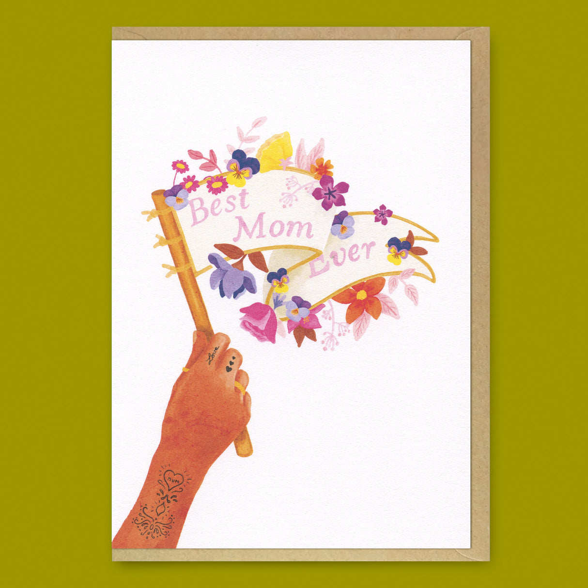 ALL THE WAYS TO SAY Grußkarte “Best Mom Ever” | Liebevolle Botschaft für Mama | ALL THE WAYS TO SAY