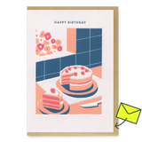 Ohh Deer Grußkarte “Happy Birthday Cake” | Süßer Geburtstagsklassiker | Ohh Deer