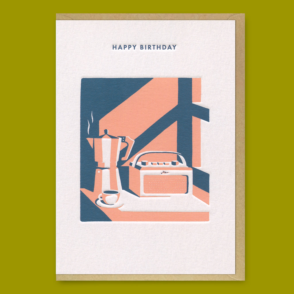 Ohh Deer Grußkarte “Happy Birthday Coffee” | Kaffeegruß zum Geburtstag | Ohh Deer