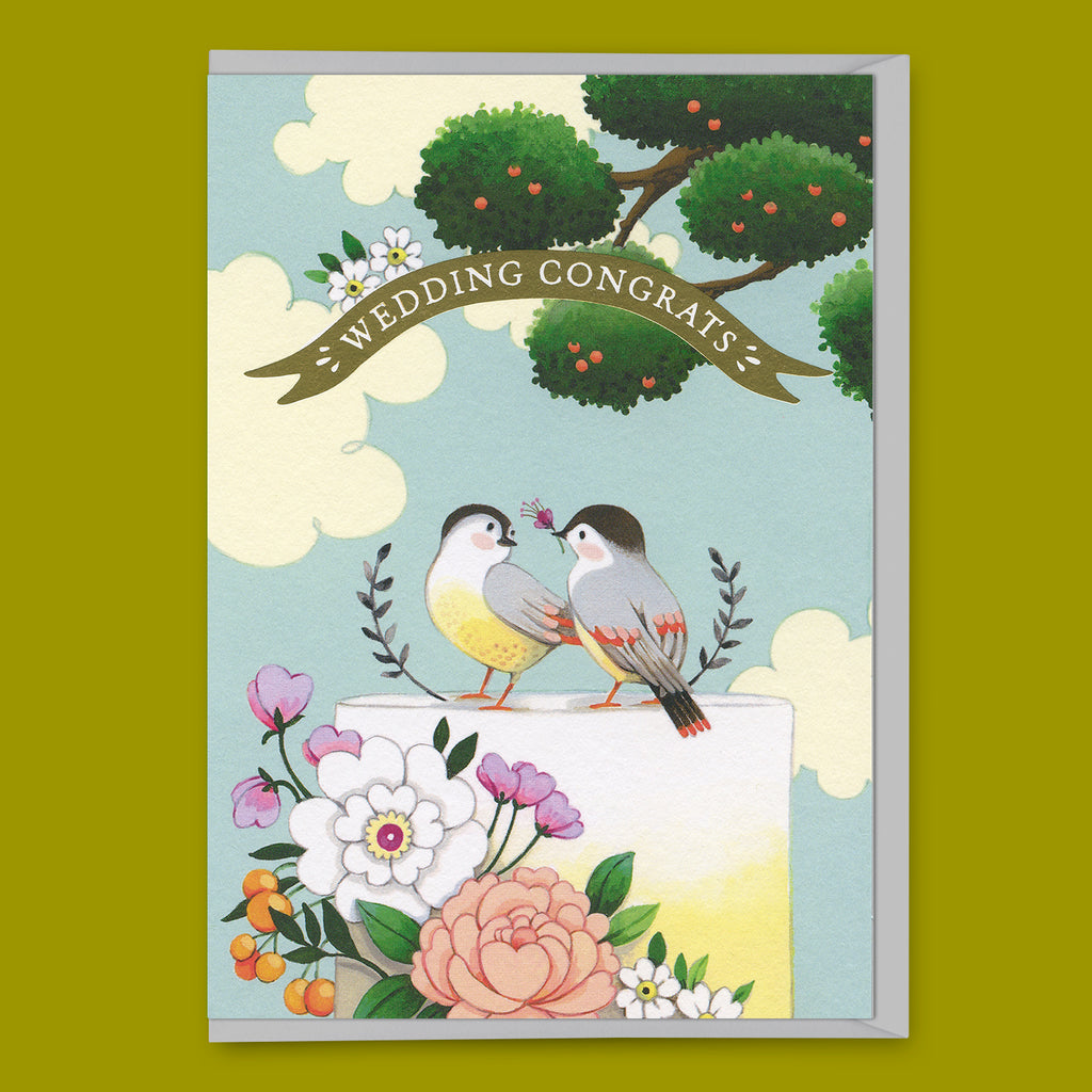 Ohh Deer Grußkarte “Wedding Congrats Birds” | Zur Hochzeit mit Stil | Ohh Deer
