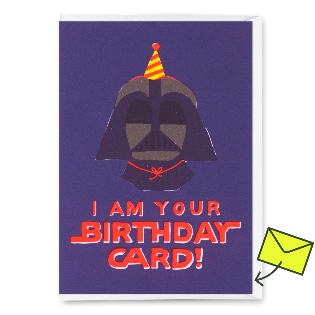 Deli Cards Grußkarte "I am your birthday card" | Lustige Klappkarte zum Geburtstag