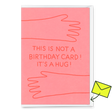 Deli Cards Grußkarte "It´s a hug" | Schöne Klappkarte zum Geburtstag