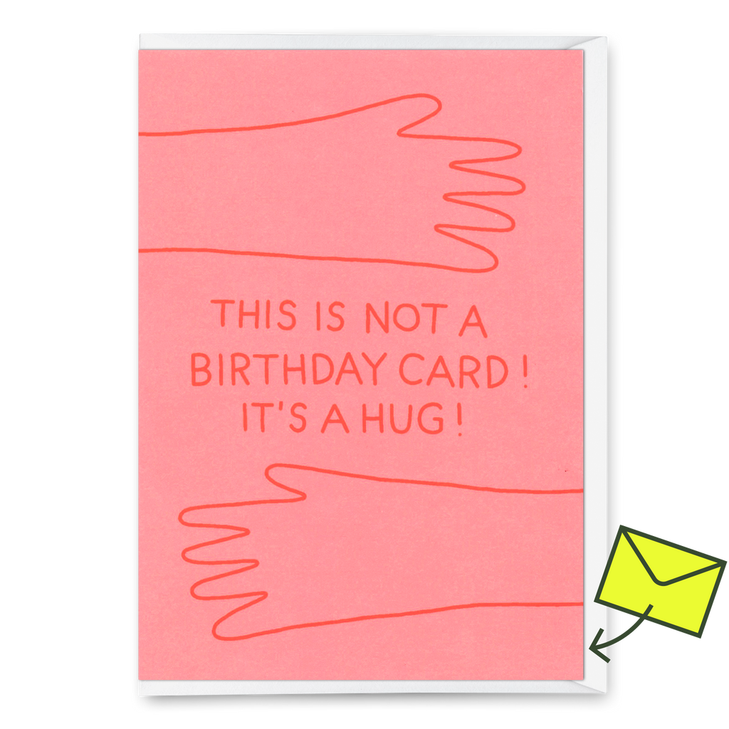 Deli Cards Grußkarte "It´s a hug" | Schöne Klappkarte zum Geburtstag