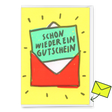 Deli Cards Grußkarte "Schon wieder ein Gutschein" | Lustige Gutschein-Karte