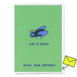 Deli Cards Grußkarte "Life is short" | Lustige Klappkarte zum Geburtstag
