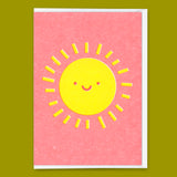 Deli Cards Grußkarte "Smiling sun" | Schöne Klappkarte für jeden Anlass