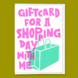 Deli Cards Grußkarte "Shopping day" | Schöne Klappkarte für jeden Anlass
