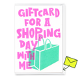 Deli Cards Grußkarte "Shopping day" | Schöne Klappkarte für jeden Anlass
