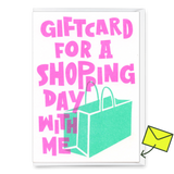 Deli Cards Grußkarte "Shopping day" | Schöne Klappkarte für jeden Anlass
