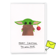 Deli Cards Grußkarte "Merry Christmas you will have" | Lustige Klappkarte zu Weihnachten