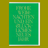 Deli Cards Grußkarte "Frohe Weihnachten und ein..." | Schöne Klappkarte zu Weihnachten