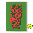 Deli Cards Grußkarte "Klingglöckchen" | Besondere Klappkarte zu Weihnachten
