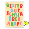 Deli Cards Grußkarte "Bester Gutschein überhaupt" | Lustige Gutschein-Karte