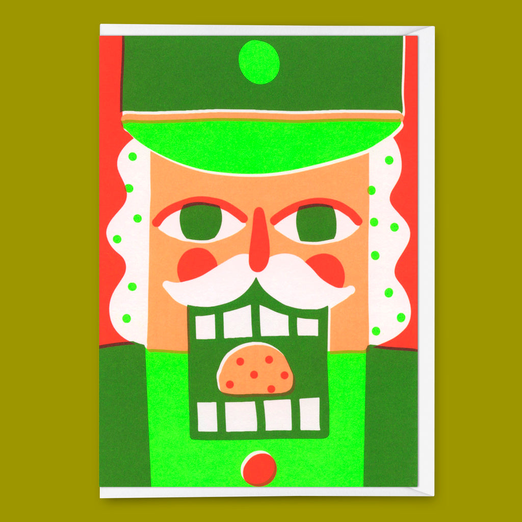 Deli Cards Grußkarte "Nutcracker" | Besondere Klappkarte zu Weihnachten