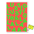 Deli Cards Grußkarte "Lustig Lustig" | Lustige Klappkarte zum Geburtstage