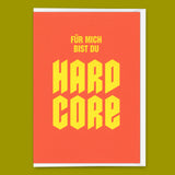 Deli Cards Grußkarte "Hardcore" | Coole Klappkarte für jedem Anlass