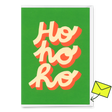 Deli Cards Grußkarte "HoHoHo" | Schöne Karte zu Weihnachten