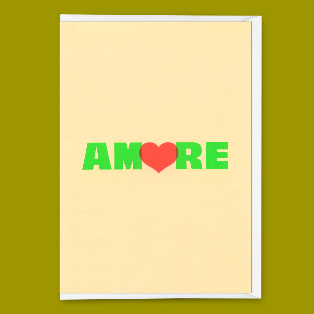 Deli Cards Grußkarte "Amore" | Coole Klappkarte für Verliebte