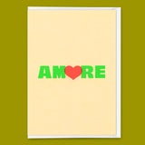 Deli Cards Grußkarte "Amore" | Coole Klappkarte für Verliebte