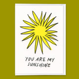 Deli Cards Grußkarte "You are my sunshine" | Besondere Klappkarte für Verliebte