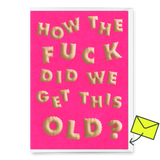 Deli Cards Grußkarte "This old" | Lustige Klappkarte zum Geburtstag