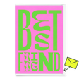 Deli Cards Grußkarte "Best Friends Forever" | Besondere Klappkarte für Freunde