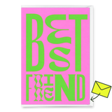 Deli Cards Grußkarte "Best Friends Forever" | Besondere Klappkarte für Freunde