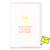 Deli Cards Grußkarte "High Five" | Coole Klappkarte zum Geburtstag