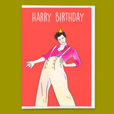 Deli Cards Grußkarte "Harry Styles" | Lustige Klappkarte zum Geburtstag