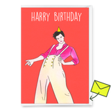 Deli Cards Grußkarte "Harry Styles" | Lustige Klappkarte zum Geburtstag