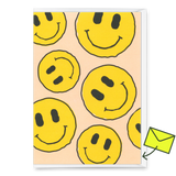 Deli Cards Grußkarte "Smilies" | Coole Klappkarte für jeden Anlass