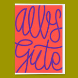 Deli Cards Grußkarte "Alles Gute Swing" | Besondere Klappkarte zum Gratulieren