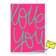 Deli Cards Grußkarte "Love you Swing" | Besondere Klappkarte für Verliebte