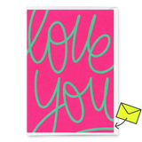Deli Cards Grußkarte "Love you Swing" | Besondere Klappkarte für Verliebte