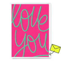 Deli Cards Grußkarte "Love you Swing" | Besondere Klappkarte für Verliebte