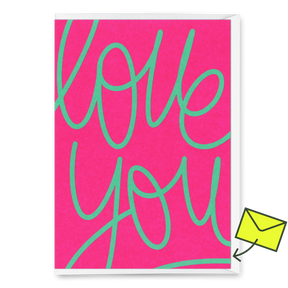 Deli Cards Grußkarte "Love you Swing" | Besondere Klappkarte für Verliebte