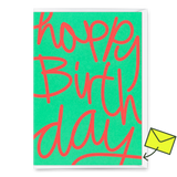 Deli Cards Grußkarte "Happy Birthday Swing" | Besondere Klappkarte zum Geburtstag