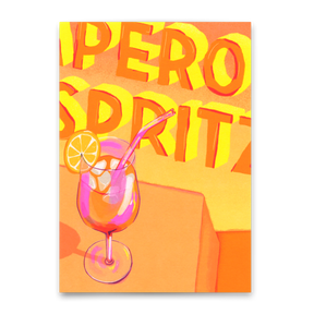 Deli Cards Postkarte "Aperol Spritz" | Coole Karte für jeden Anlass