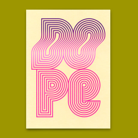 Deli Cards Postkarte "Dope" | Besondere Karte für jeden Anlass