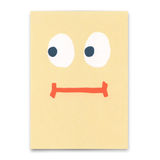Deli Cards Postkarte "Face" | Besondere Karte für jeden Anlass