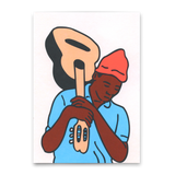 Deli Cards Postkarte "Jorge and his guitar" | Coole Karte für jeden Anlass