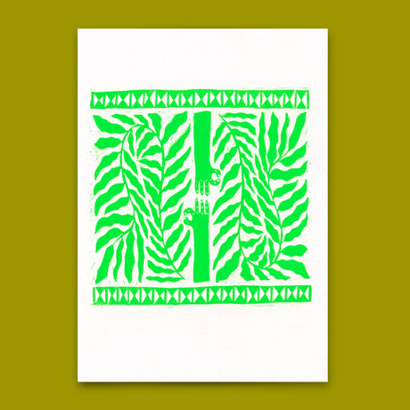 Deli Cards Postkarte "Jungle" | Besondere Karte für jeden Anlass