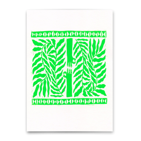 Deli Cards Postkarte "Jungle" | Besondere Karte für jeden Anlass
