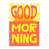 Deli Cards Postkarte "Good morning" | Schöne Karte mit Spruch