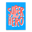 Deli Cards Postkarte "Super hero" | Coole Karte für jeden Anlass