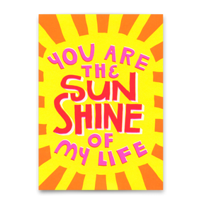 Deli Cards Postkarte "You are the sunshine" | Besondere Karte mit Spruch