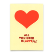 Deli Cards Postkarte "All you need is me" | Schöne Karte für Verliebte